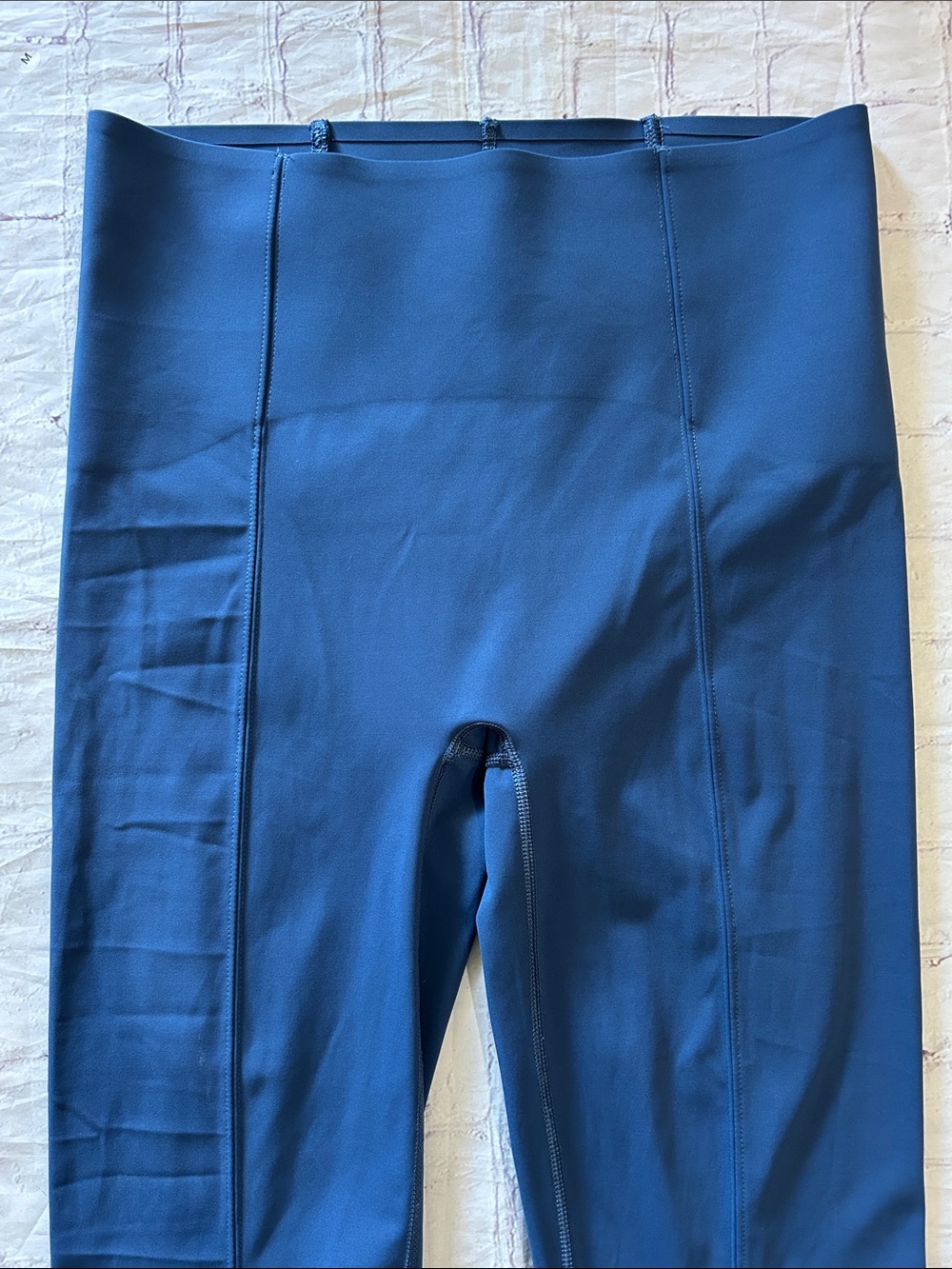 Spanx Shape Coreluxe Micro Flare Pant High-Rise - Blue Size XL Tall 34” - Picture 3 of 6
